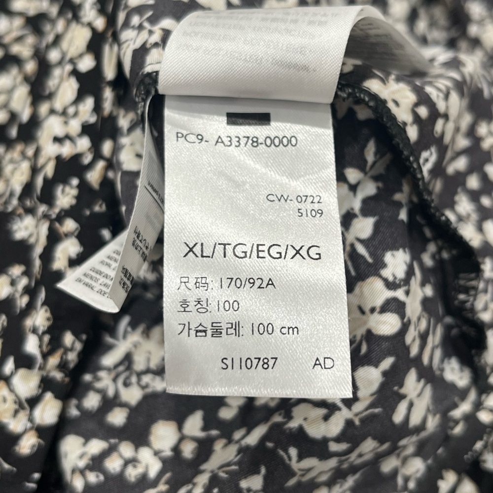 Levi’s Black Floral Puff Sleeve Square Neck Crop Top | Cottagecore | NWT XL - Picture 10 of 12